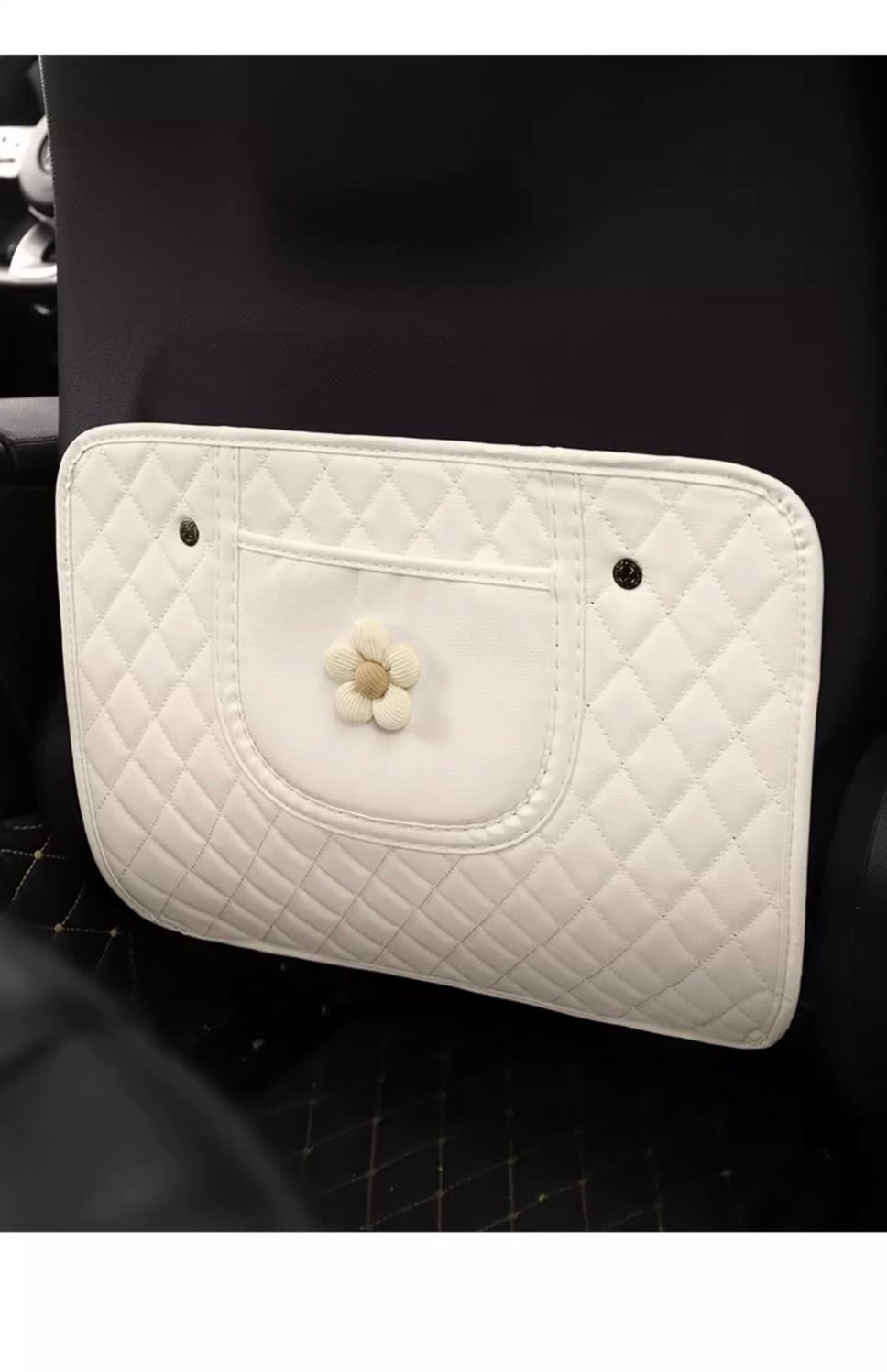 Car Seat Back Anti-Kick Pad Rear Goddess Rear Seat Storage Car Universal Car Sticker Anti-Dirty Anti-Wear Pad