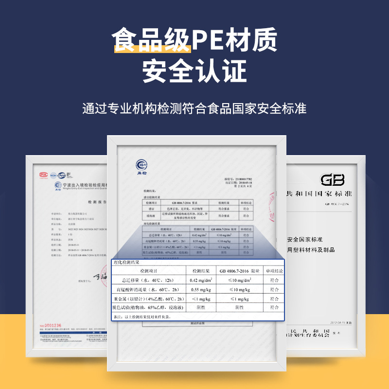 Powerful 3026 Thickened Plastic Bag Packaging Bag No. 7 (200*140mm) Self-Sealing Bag 100 Pcs resealable bag