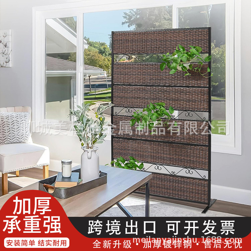 Outdoor Partition Decoration Privacy Fence Screen Rattan Privacy Screen Panel Freestanding Garden Screen Outdoor Partition Decoration Privacy Fence Screen Rattan Privacy Screen Panel Freestanding Garden Screen
