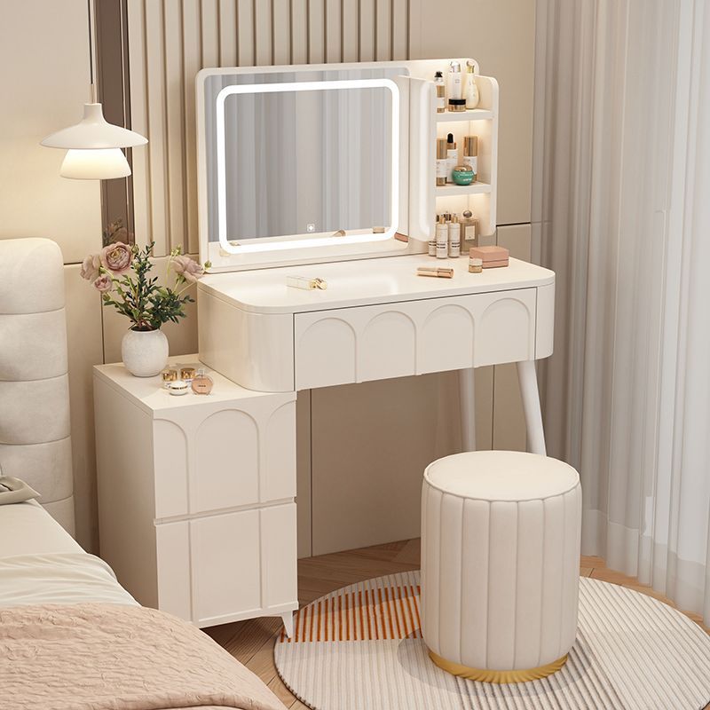 흰색 완전한 세트丨둥근 의자