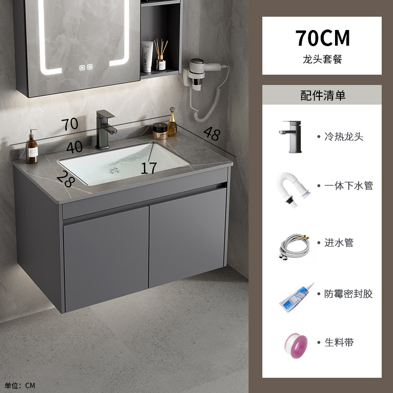 Mayorista espacio de aluminio tipo pared lavabo gabinete combinado cerámica baños de casa pequeña piscina lavabo hotel