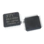 全新stc89c516rd40i-lqfp44贴片单片机