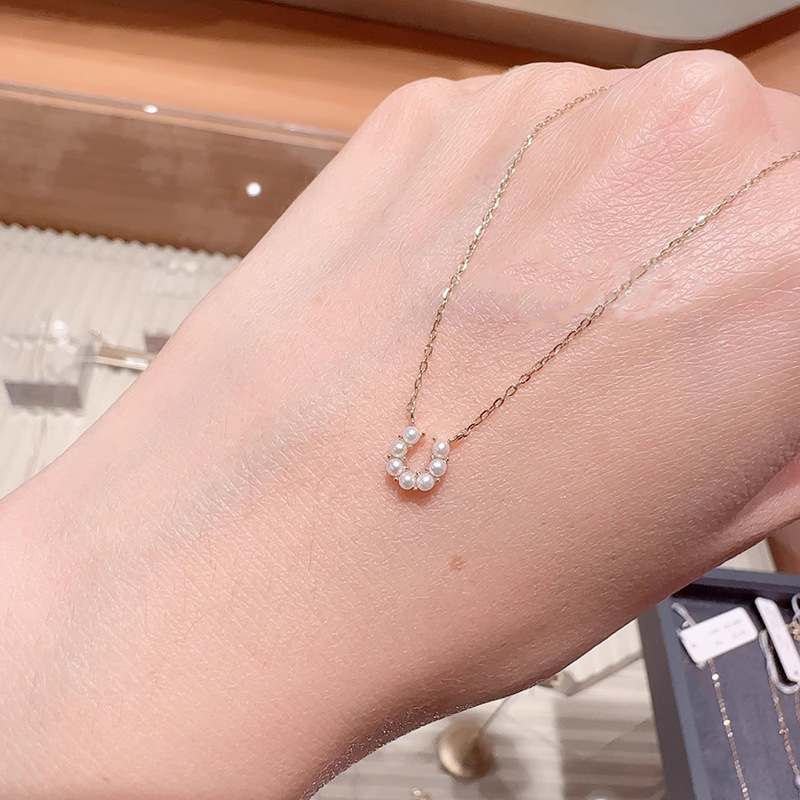 Luxuriöse Magnet-perlenkette Für Damen Elegantes Perlen-collier_voghion.com