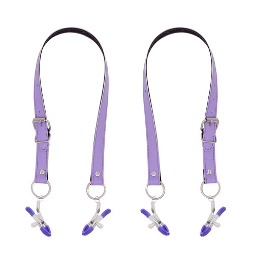 SM breast clamp, clitoral clip, labia-splitting device, female slave subjugation tools, intimate body training, humiliating sex toys, adult pleasure products