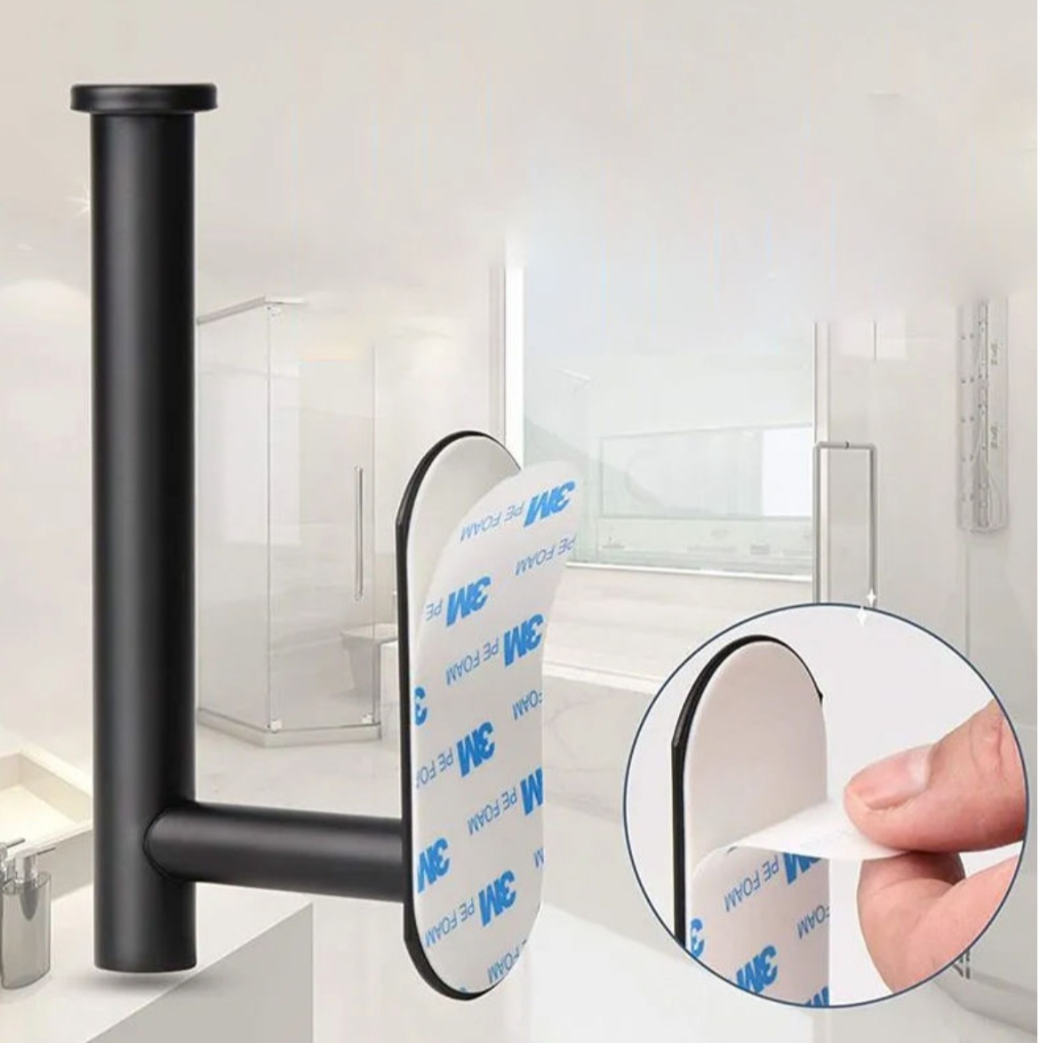 Rack de toallas de almacenamiento de baño Rack de toallas de baño simple Rack de toallas de baño Rack de almacenamiento de toallas de papel multifuncional