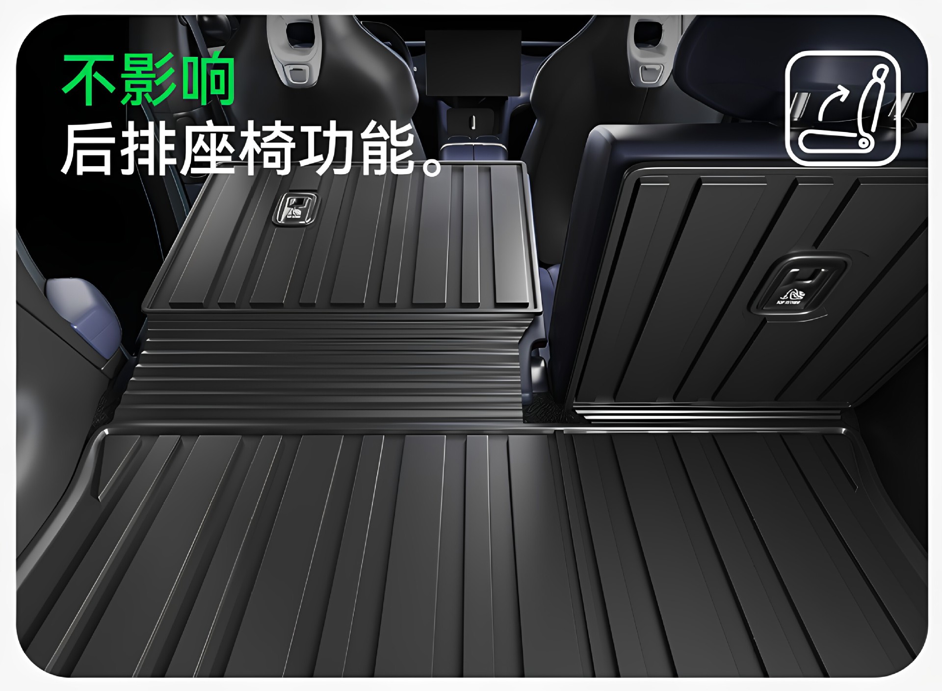 Suitable for the new generation Li Auto L6, TPE car interior modification integrated trunk mat accessories
