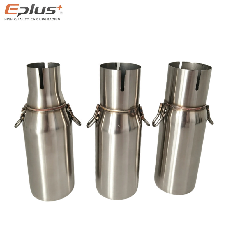 Cross-Border Motorcycle Modified Exhaust Pipe Adapter Connecting Reducer Pipe Suitable for Small Ninja Mid-Section Exhaust Pipes