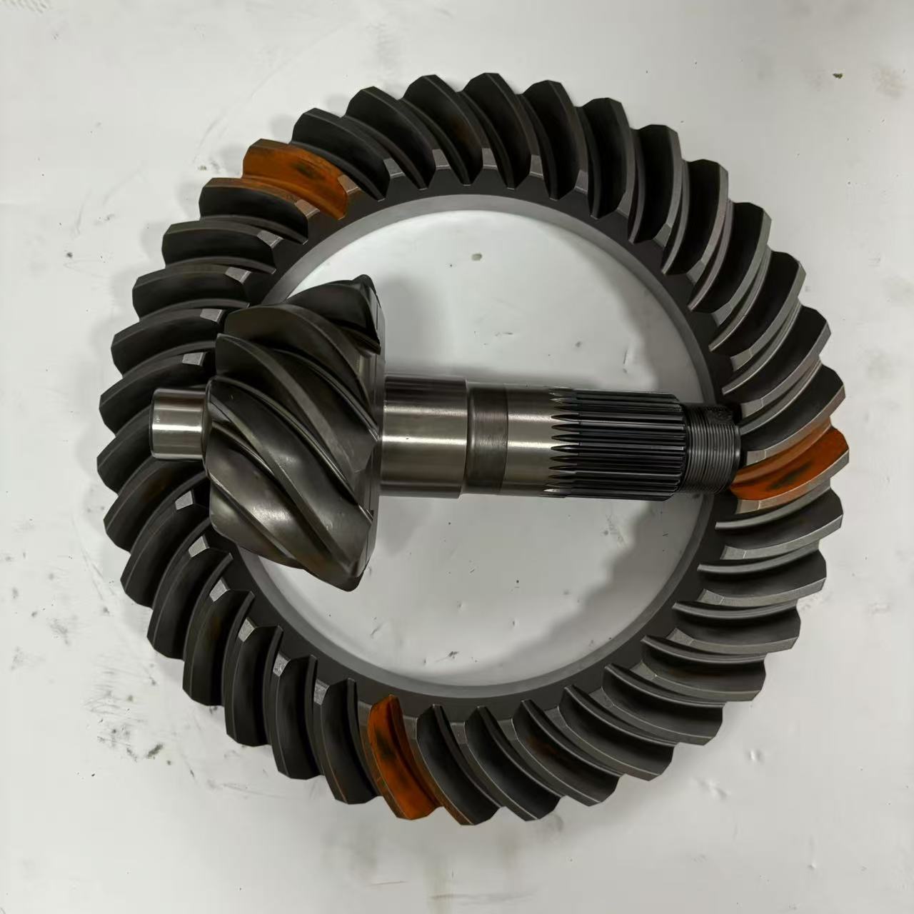 PX400 middle axle 3.7 basin angle tooth 2402040QF001J driving and driven bevel gear