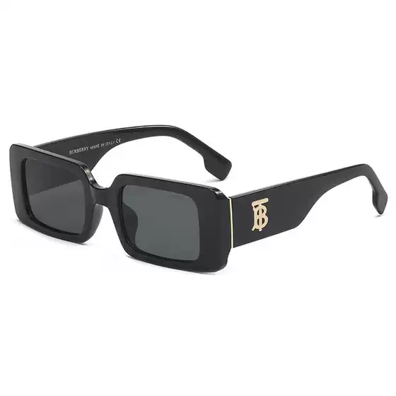 New Retro Box Sunglasses Men and Women Korean Trendy European and American Fashion Street Shot Sunglasses