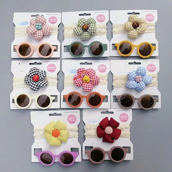 Factory Direct Sales of New Kidsren's Hair Accessories Wholesale Women's Glasses Hair Accessories Set Multi-style Optional Cute Hair Accessories
