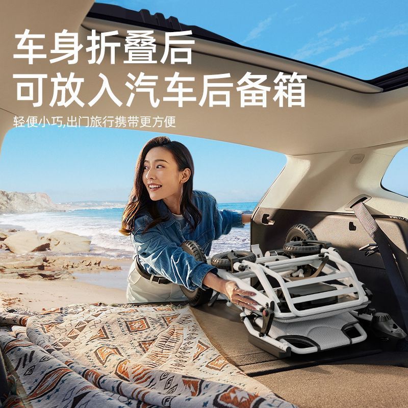 Kailaibao 電動車椅子高齢者用インテリジェント全自動折りたたみポータブル超軽量四輪シンプルモビリティスクーター|undefined