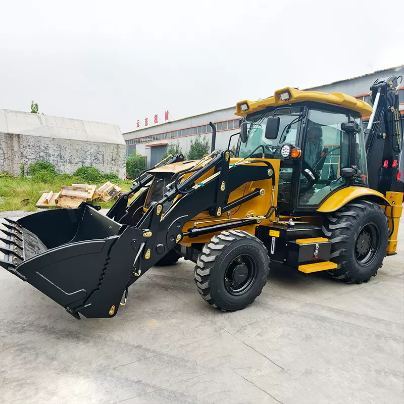 3CX挖掘装载机前挖后铲两头忙液压转向工程农用挖掘装载设备厂家