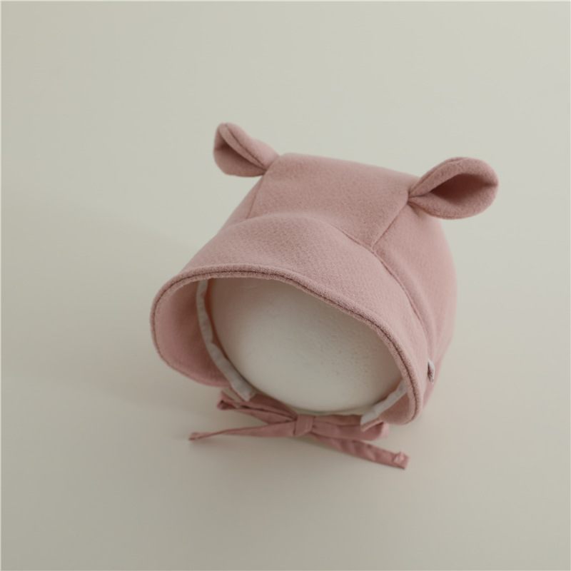Sombreros para bebés otoño lindos pequeños oídos gorras para bebés super lindos protectores de oídos para bebés niños y niñas gorras de moda