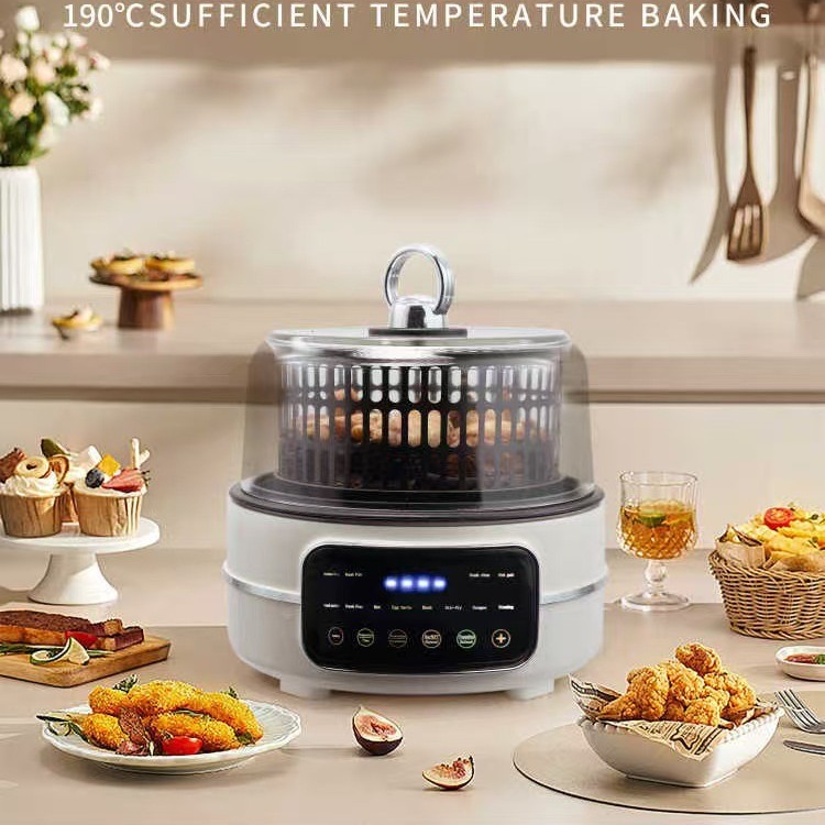 Brand New Multifunctional Integrated Pot Air Fryer Hot Pot Cooking Oven with Integrated Touch Color Screen for Easy Operation