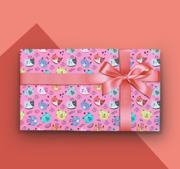 Suministro exclusivo transfronterizo de papel de regalo para el Día del Niño, papel de regalo de cumpleaños con dibujos animados, papel para manualidades infantiles. image 12