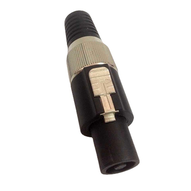 高品质新款金属 四芯音箱插头 4芯专业插头 NL4FC音频插头 欧姆插