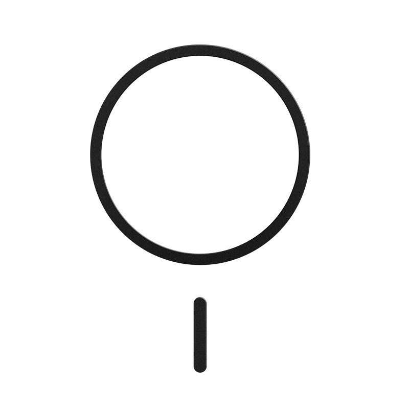 IPHONE 磁気携帯電話ケース、細い磁気リング、magsafe 携帯電話ケースアクセサリー、磁気シート、鉄シートに適しています。