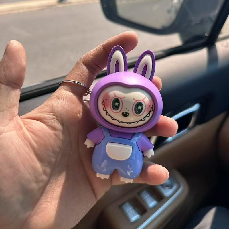 新しいラブ顔変更人形ペンダントトレンディな漫画ギフトキーホルダー装飾品男性と女性の子供の減圧おもちゃ|undefined