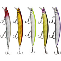 3-Hook Minnow 14.5cm/27g Long Range Largemouth Bass Killer Lure Hard Plastic Fake Fishing Bait Fishing Gear Accessory Wholesale