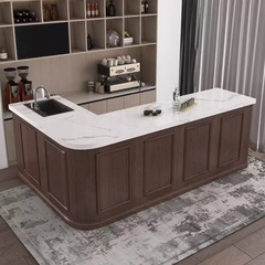 レトロ風喫茶店水バー台花屋操作台果物店レジ会社レジャーバーコーナーdz