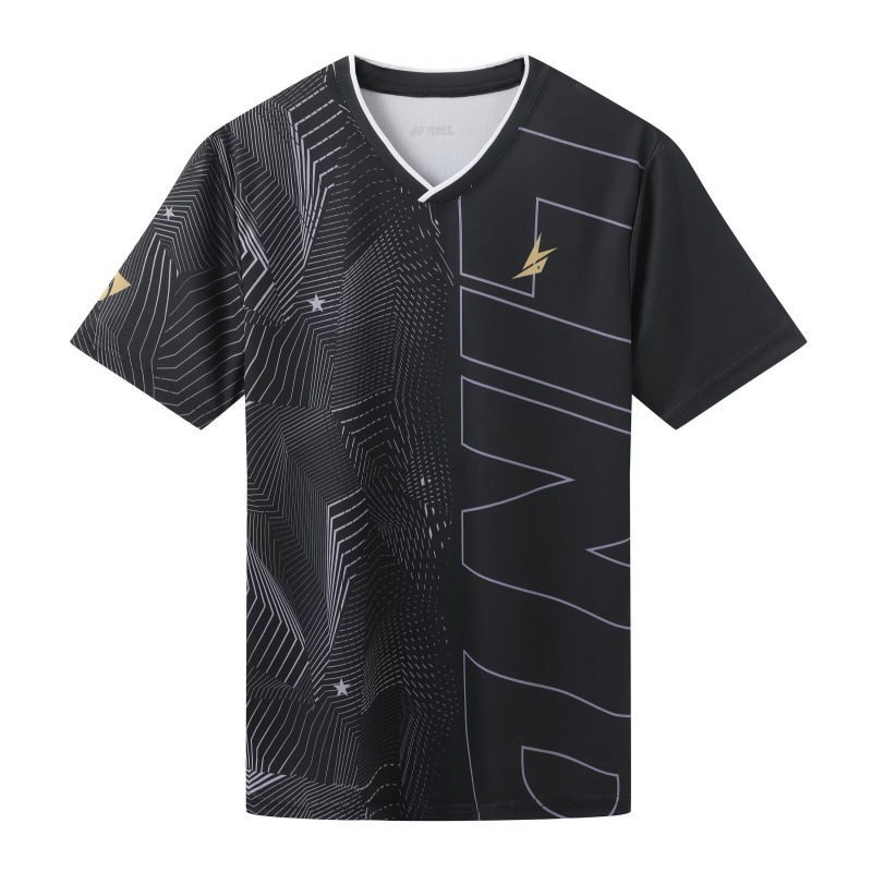 2025新款yy羽毛球服男女装短袖羽毛球运动服训练比赛队服印字|undefined