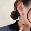 Design goods, advanced universal small earrings, trend of season, internet celebrity, simple and elegant design