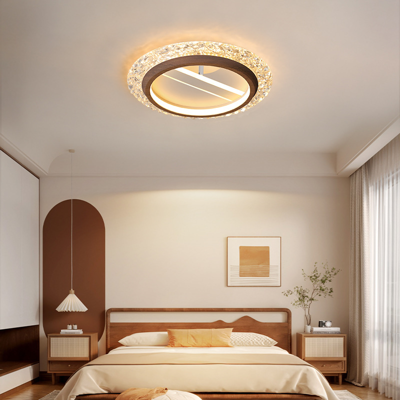 [Selección estricta] lámpara principal simple, moderna, creativa, lujosa, ligera, estilo medieval, 2025 nueva lámpara de techo de cristal de protección de ojos