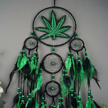G 44216 White feather dreamcatcher pendant ��ɫ��ë��������