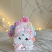 扭扭棒九尾狐高颜值手工编织diy材料包小猫毛绒可爱毕业礼物摆件