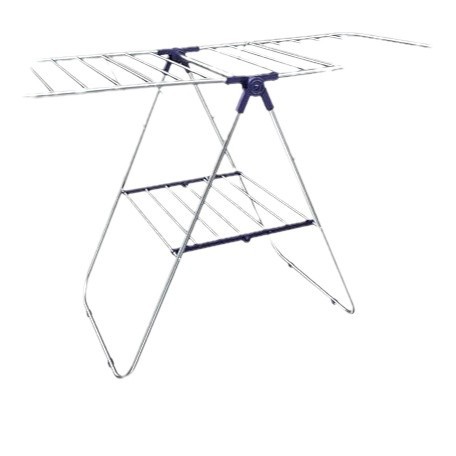 Fábrica al por mayor percha de secado de ropa plegable sin instalación balcón percha de secado de ropa para bebés percha de secado de suelo percha de secado