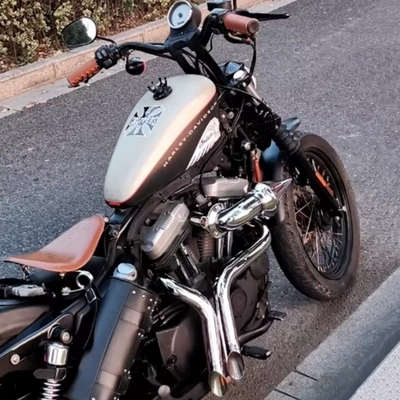 Xl883N Ultra-Short Exhaust Pipe — Exhaust pipe