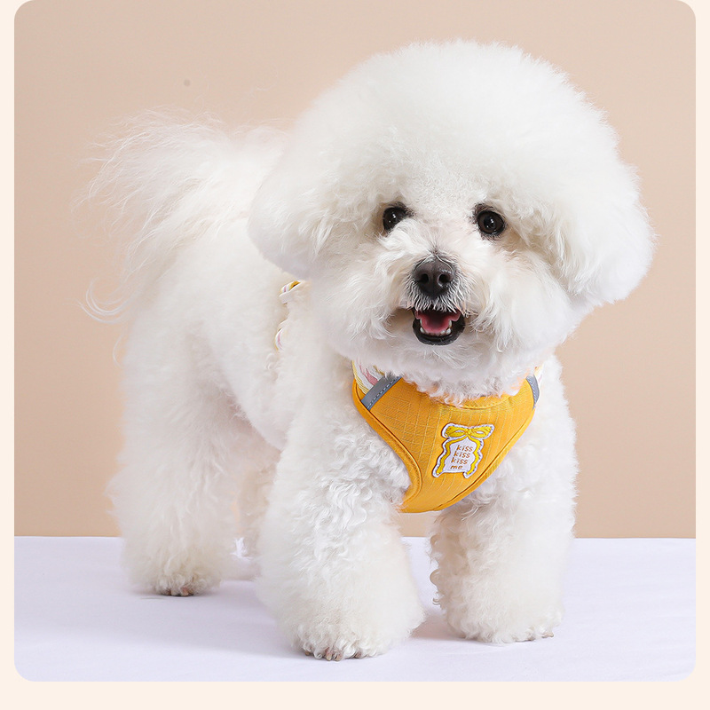 犬用リード ベスト型ペットハーネス 犬用リード 子猫 柴犬 ビションテディ 犬用チェーン|undefined