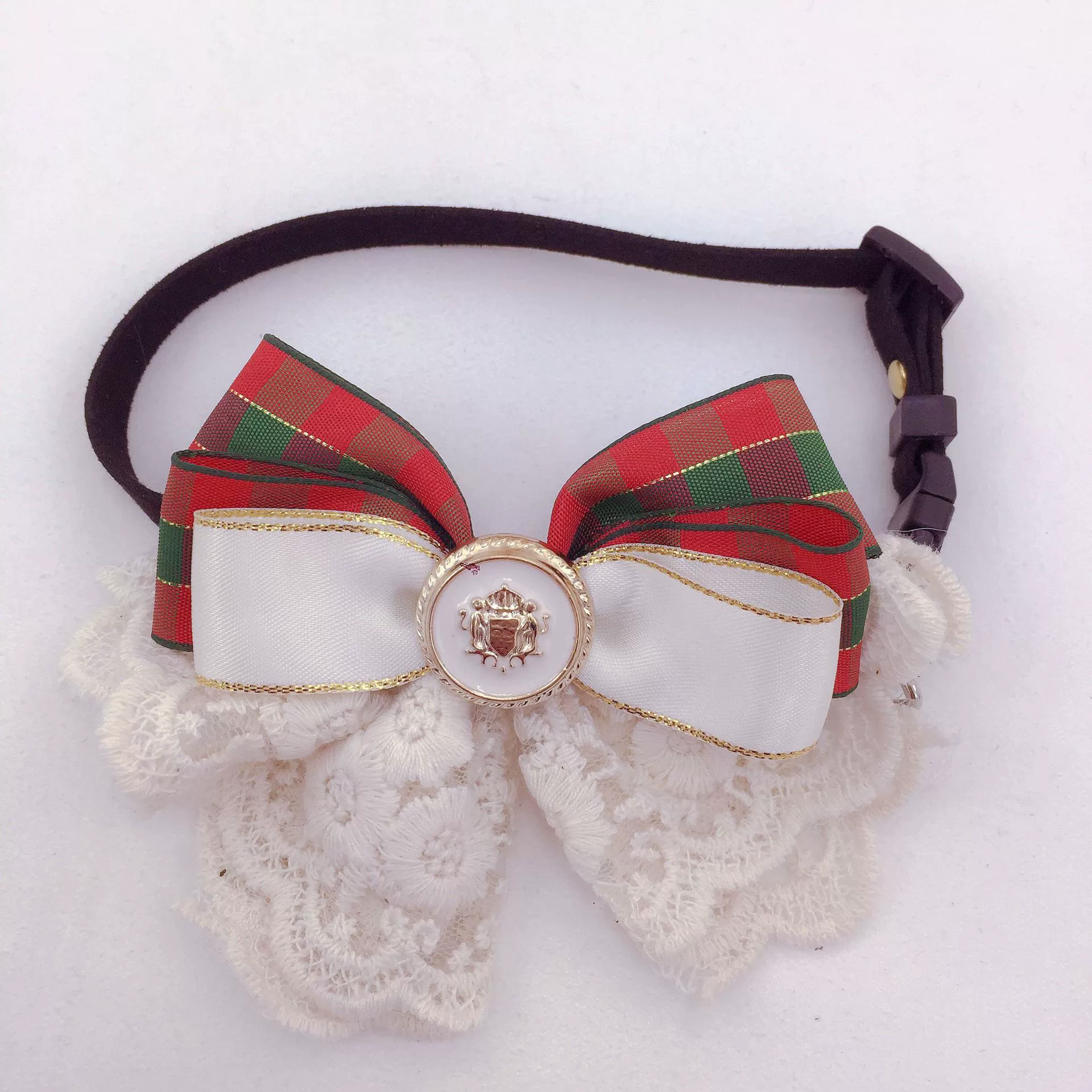 Корейский стиль кружева Pet ювелирные изделия воротник колокольчик бабочка галстук кошка собака плед принцесса 715