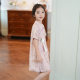 2025 Summer New Chinese Style National Style Cheongsam Skirt Women's Middle and Big Children's High-grade Hanfu Baby Girl's Antique Children's Skirt
