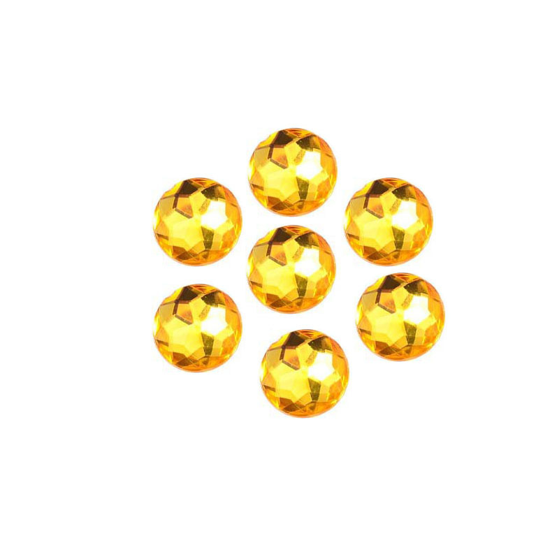 アクリル面取りフラットドリルdiyアクセサリーアクセサリー円形衛星銀メッキダイヤモンドdiy美容ビーズアクセサリー|undefined