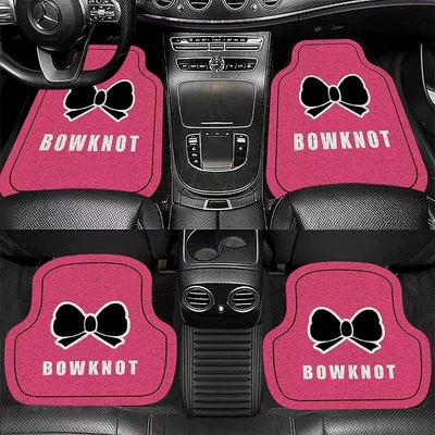 Clean Suede Foot Mat Car — Universal Foot Pad