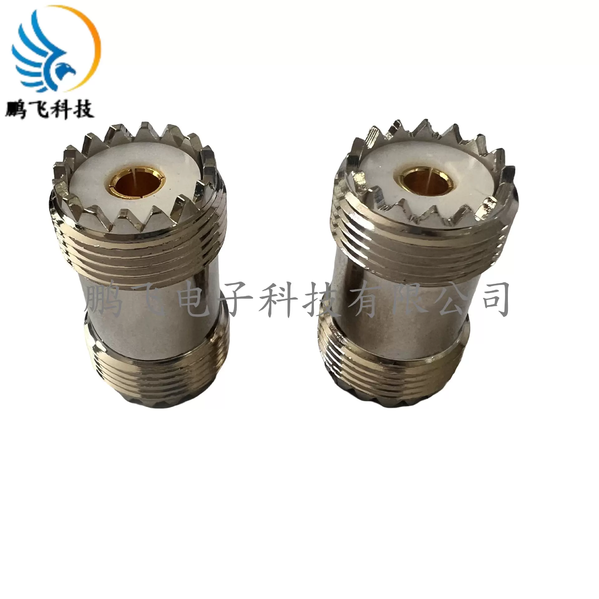 厂家供应UHF-KK射频同轴连接器UHF母转母SL16转接头