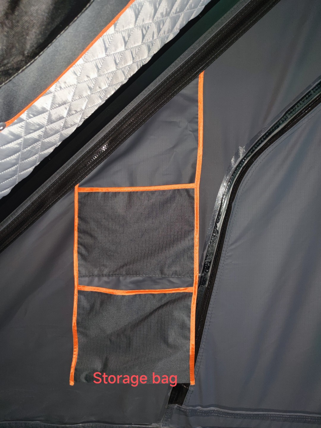 Cross-Border Hot Selling Outdoor Roof Tent Car Travel Aluminum Alloy Car Tent Camping Overnight Travel Portable