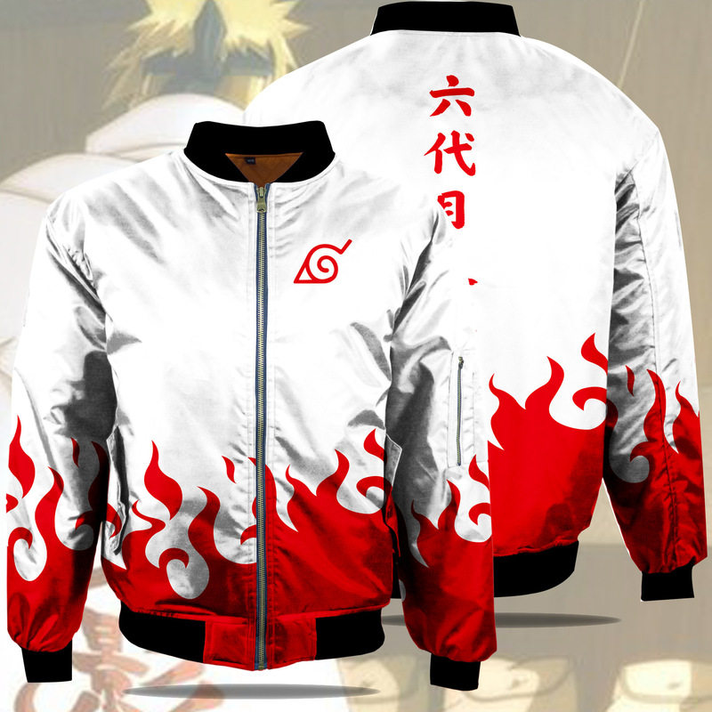 Cross-Border Fashion Anime Merchandise Digital Print Bomber Casual Cartoon Cosplay Jacket Flight Jacket Cross-Border Fashion Anime Merchandise Digital Print Bomber Casual Cartoon Cosplay Jacket Flight Jacket