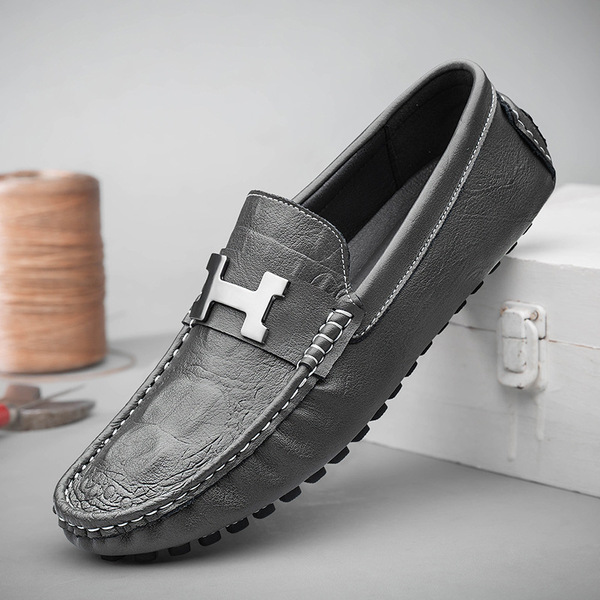 Fashionable leather casual footwear English style