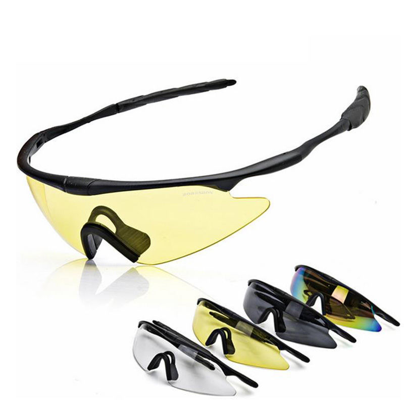 Gafas Tácticas de Ciclismo de PC, Cortavientos y Anti-Presión para Motocicleta y Esquí image 2