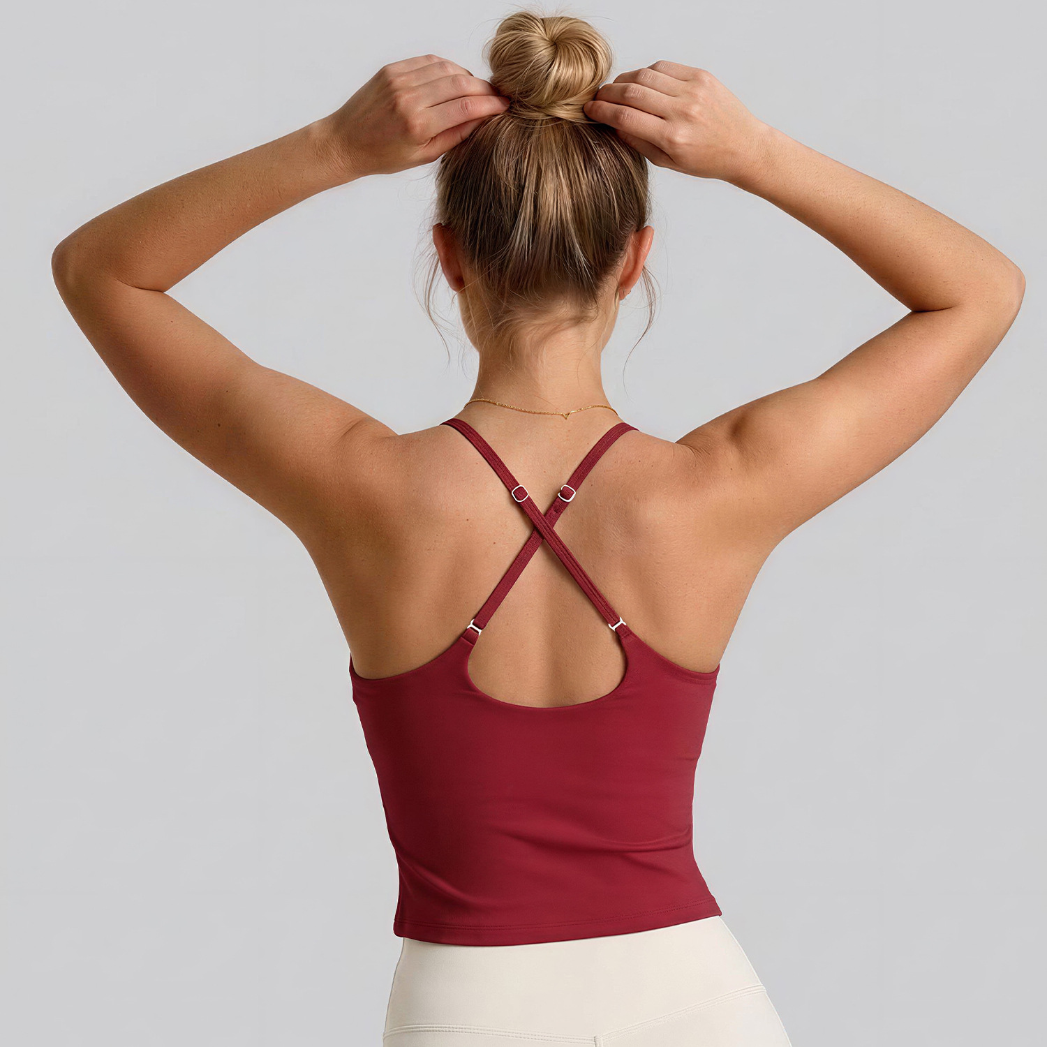 Juyi Tang nuevo cross-border Amazon deportivo fitness chaleco de yoga sin mangas ropa interior deportiva