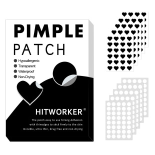 Cross-Border Exclusive Supply of Full English Version of Hydrocolloid Acne Whitehead Acne Patch Facial Acne Removal Tablets 320Pcs