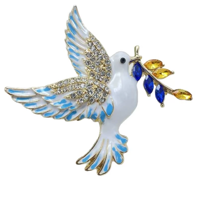 Brooch Oil Dripping Crystal | Yaxa sancaqları