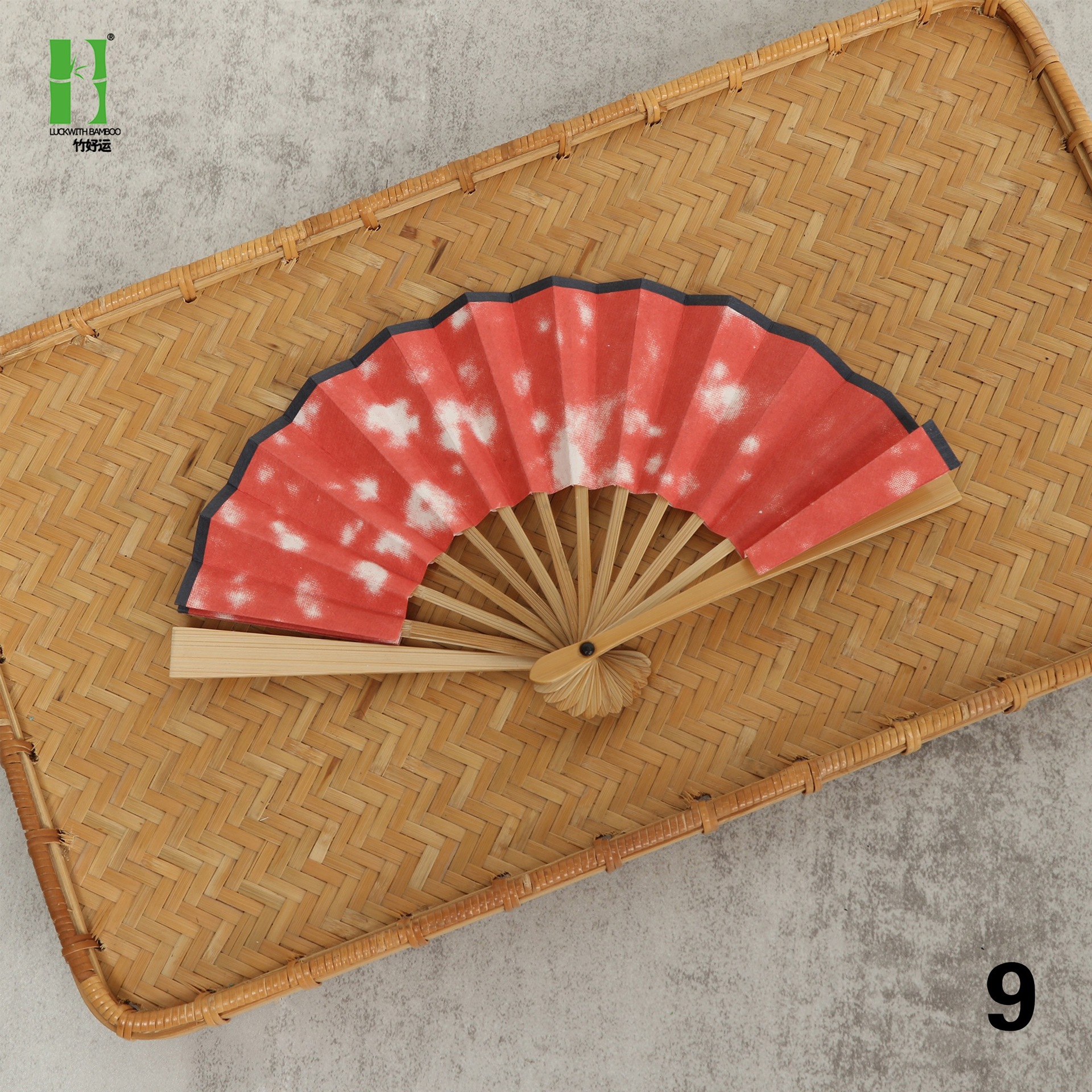 Estilo nacional de bambú Xuan papel ventilador en blanco pintura plegable ventilador para estudiantes danza ventilador muñeca ventilador han Ropa Accesorios ventilador estilo antiguo estilo