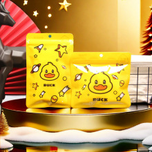 小黄鸭王国包装袋儿童棉袜内裤发圈皮筋自封袋婴儿衣服盲袋包装