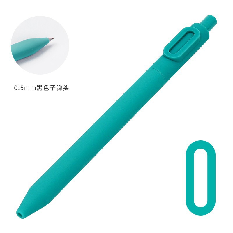 KACO中性笔字母笔数字笔学生用0.5黑芯办公文具水笔创意笔0.5黑笔|undefined
