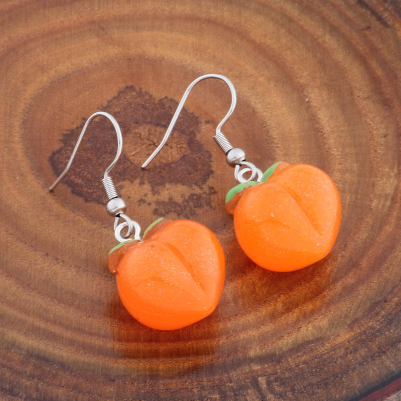 Three dimensional cute earrings, European style