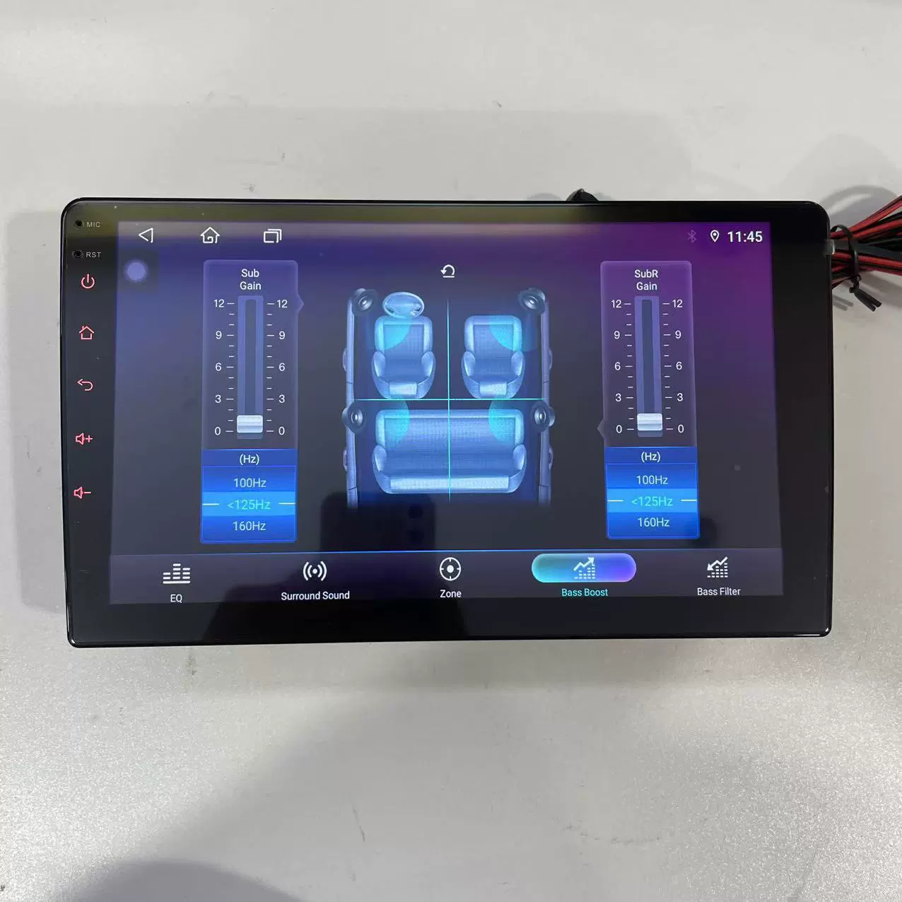Новое изделие 10-дюймовый центральный блок Dingwei TS10s с Carplay на 360 градусов 6+128ГБ с вентилятором