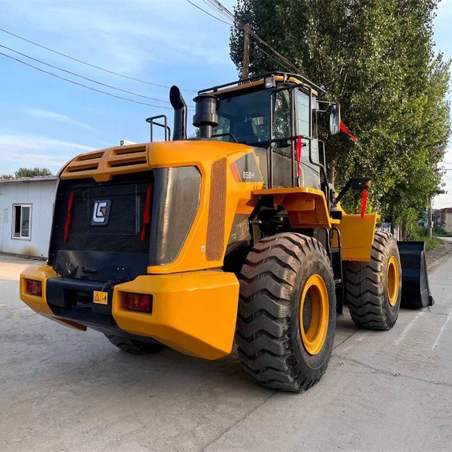 África Camerún exporta la condición original del vehículo de segunda mano Liu Gong 856H 862H cargador de garantía de un año